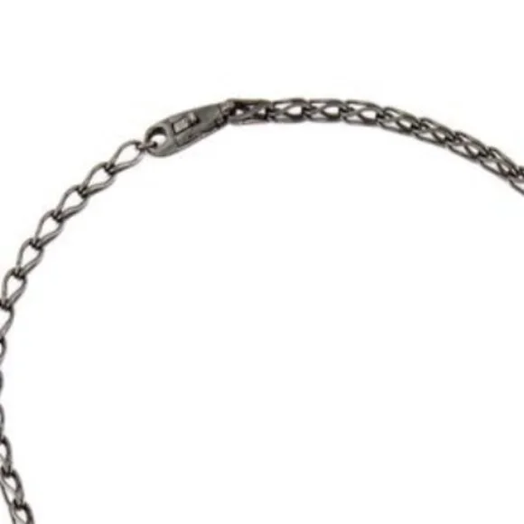 JOHN HARDY PEARL & DIAMOND STERLING SILVER 925 BAMBOO LAVALIER NECKLACE - Picture 3 of 11